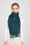 Aala Pure Cashmere Tasseled Scarf