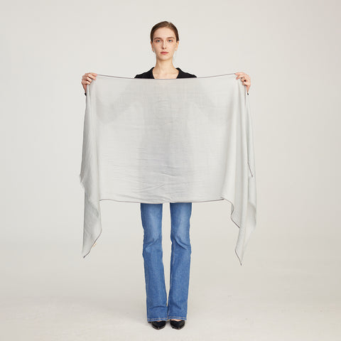 Alena Reversible Featherlight Cashmere Scarf