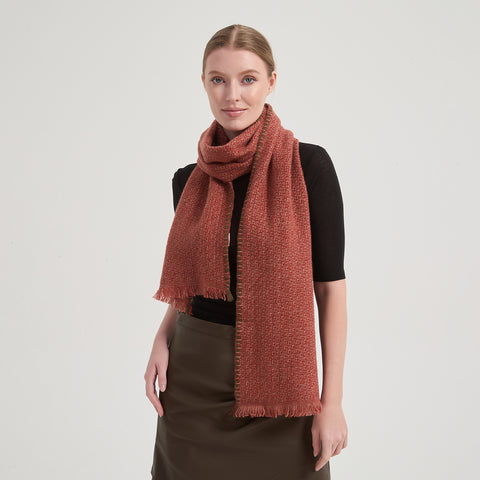Dori Cashmere Scarf - Red