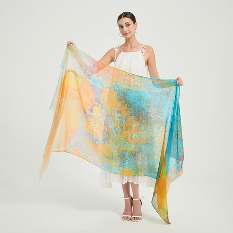 Frida Featherlight Cashmere Scarf