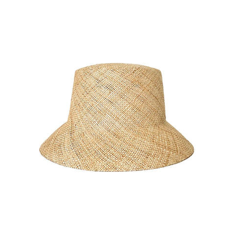 Nalia Straw Bucket Hat - Peili