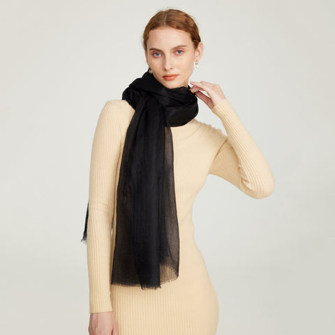 Aani Featherlight Cashmere Scarf