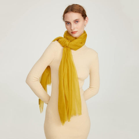 Aani Featherlight Cashmere Scarf