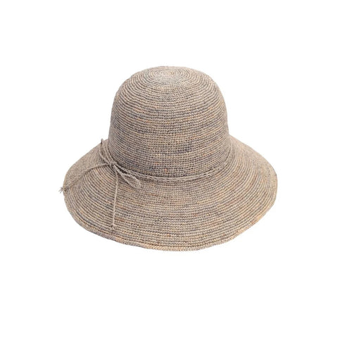 Dale Raffia Crochet Cloche Hat