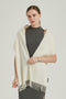 Aala Pure Cashmere Tasseled Scarf