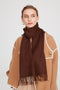 Aala Pure Cashmere Tasseled Scarf