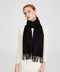 Aala Pure Cashmere Tasseled Scarf