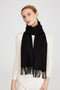 Aala Pure Cashmere Tasseled Scarf