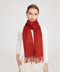 Aala Pure Cashmere Tasseled Scarf