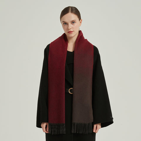 Zubi Gradient Cashmere Scarf