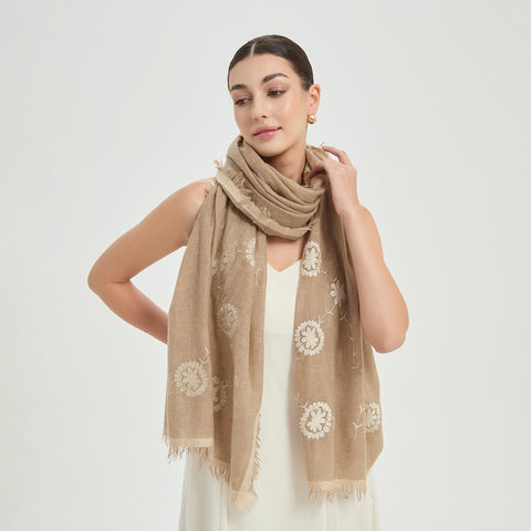 Dahlia Cashmere Wrap