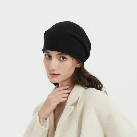 Bina Pure Cashmere Beanie
