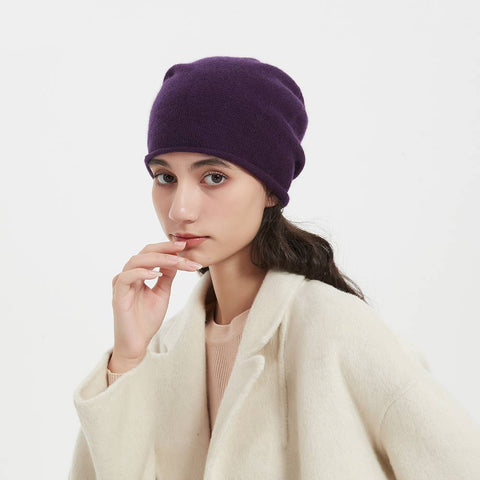 Bina Pure Cashmere Beanie
