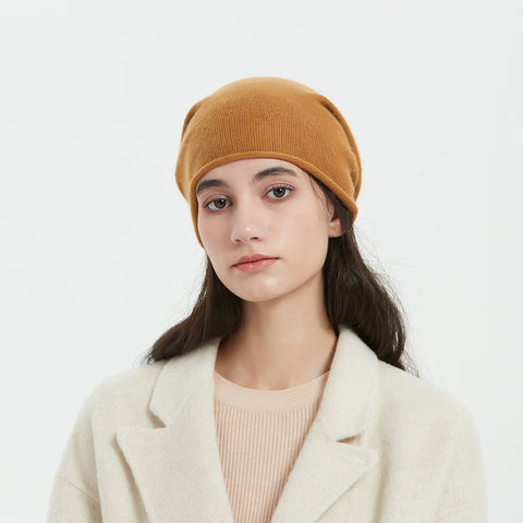 Bina Pure Cashmere Beanie