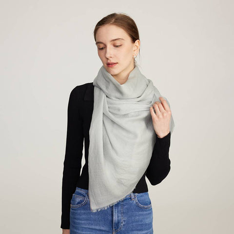 Alena Reversible Featherlight Cashmere Scarf