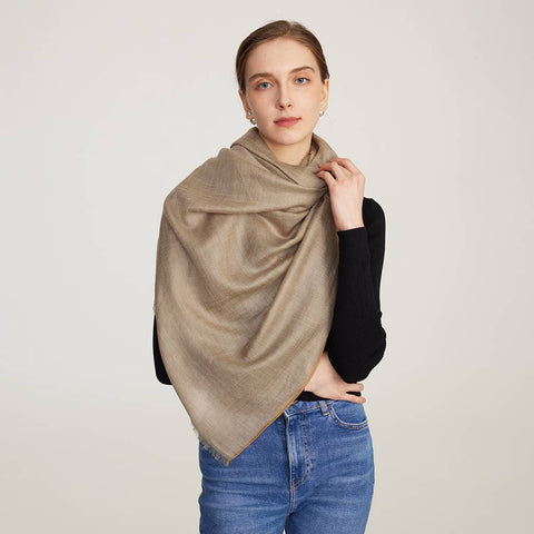 Alena Reversible Featherlight Cashmere Scarf