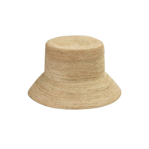 Ceil Raffia Crochet Bucket Hat