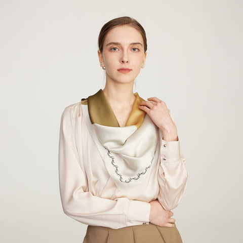 Ade Square Silk Scarf