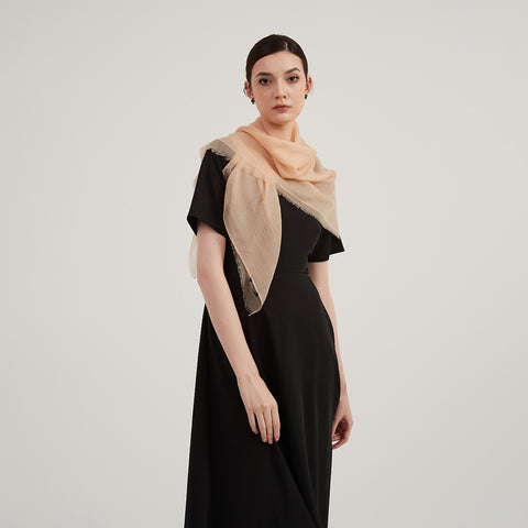 Lilia Square Featherlight Cashmere Scarf