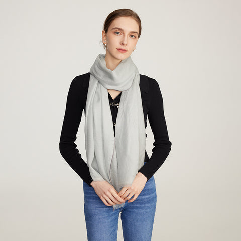 Alena Reversible Featherlight Cashmere Scarf