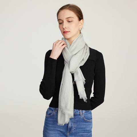 Alena Reversible Featherlight Cashmere Scarf