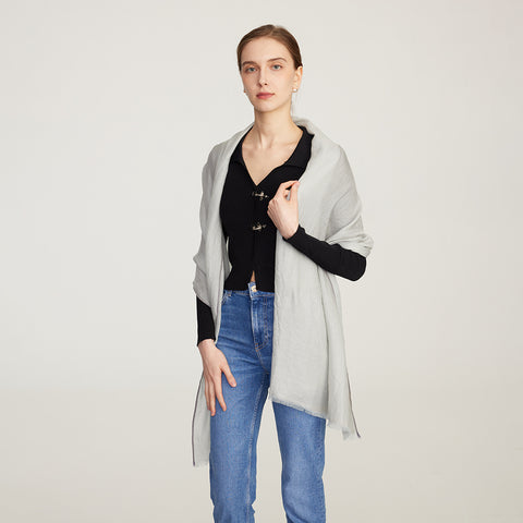 Alena Reversible Featherlight Cashmere Scarf