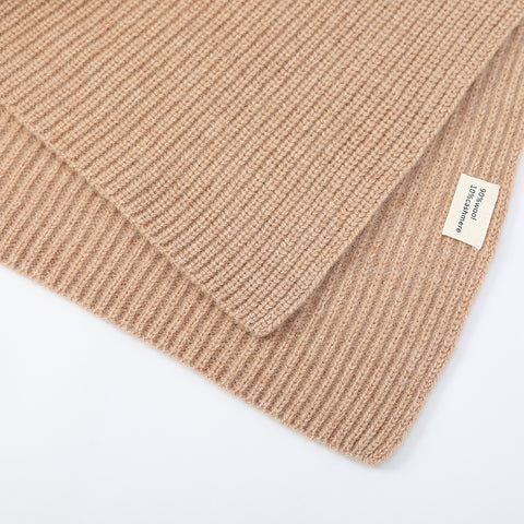 Aria Cashmere Wool Turtleneck Half Poncho