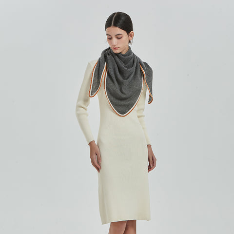 Bae Triangle Cashmere Scarf