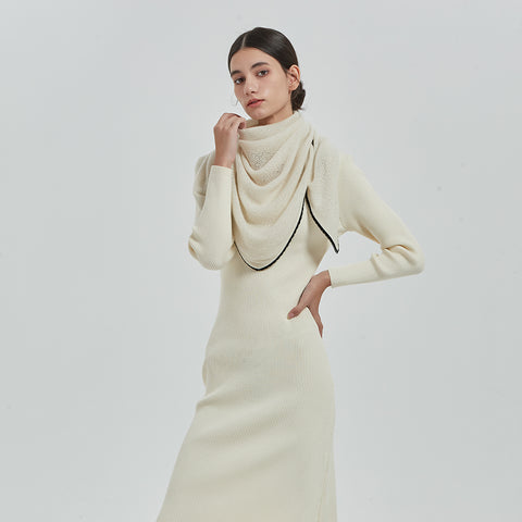 Bae Triangle Cashmere Scarf