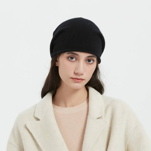 Bina Pure Cashmere Beanie