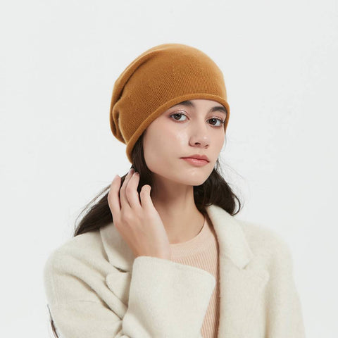 Bina Pure Cashmere Beanie