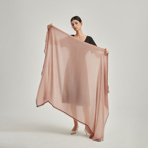 Elaina Reversible Featherlight Cashmere Scarf