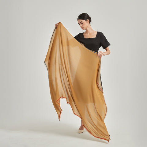 Elaina Reversible Featherlight Cashmere Scarf