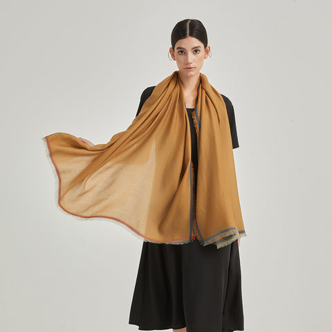 Elaina Reversible Featherlight Cashmere Scarf
