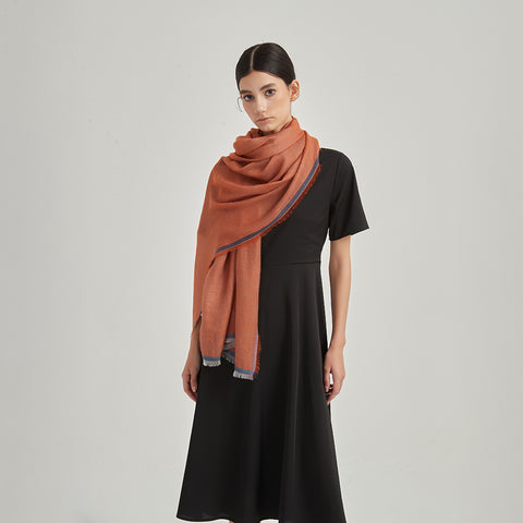 Elaina Reversible Featherlight Cashmere Scarf
