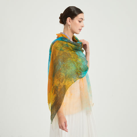 Frida Featherlight Cashmere Scarf