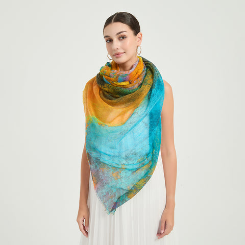 Frida Featherlight Cashmere Scarf