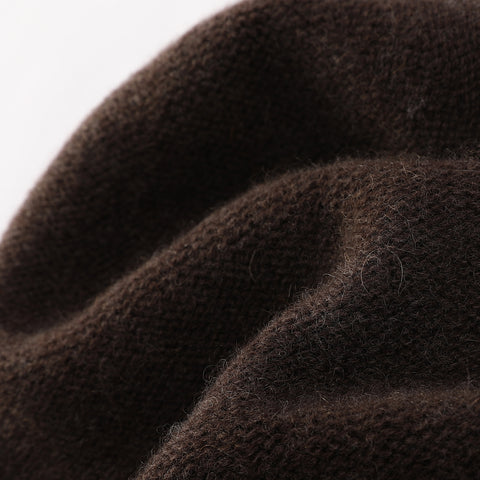 Jasmine Color Block Cashmere Beanie
