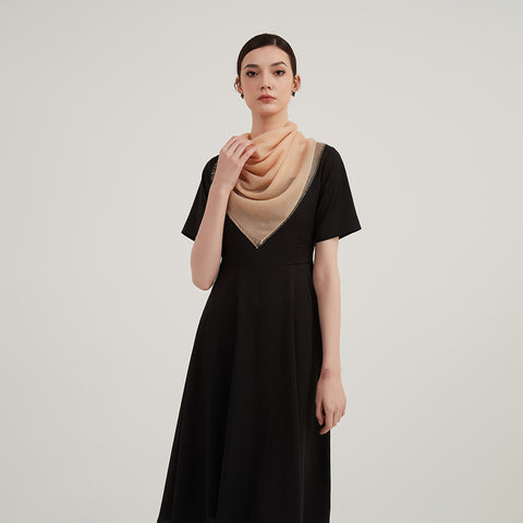 Lilia Square Featherlight Cashmere Scarf