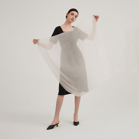 Lilia Square Featherlight Cashmere Scarf