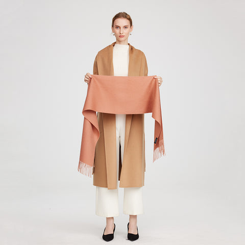 Aala Pure Cashmere Tasseled Scarf