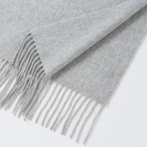 Aala Pure Cashmere Tasseled Scarf