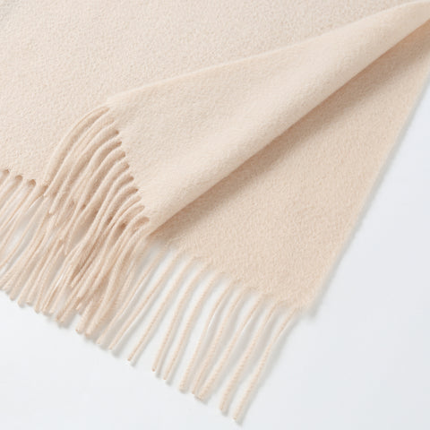 Aala Pure Cashmere Tasseled Scarf
