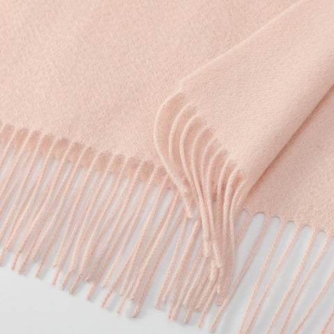 Aala Pure Cashmere Tasseled Scarf