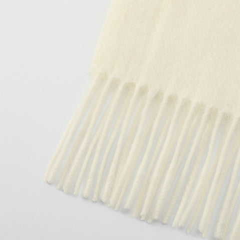 Aala Pure Cashmere Tasseled Scarf