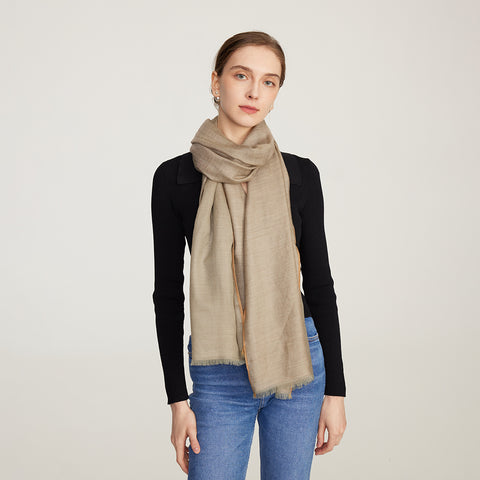 Alena Reversible Featherlight Cashmere Scarf