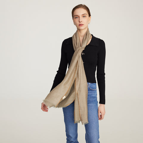 Alena Reversible Featherlight Cashmere Scarf