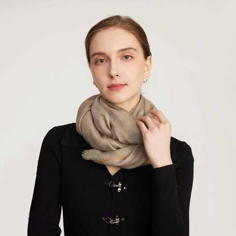 Alena Reversible Featherlight Cashmere Scarf