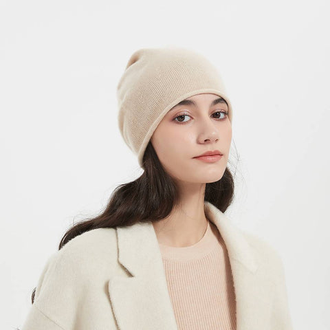 Bina Pure Cashmere Beanie