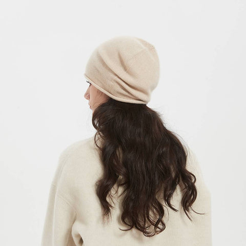 Bina Pure Cashmere Beanie